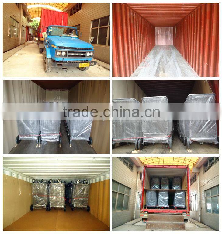 4 wheels baggage trolley for sale