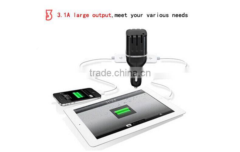 2016 New product eBuddies Anion Dual USB Car Charger ce rohs