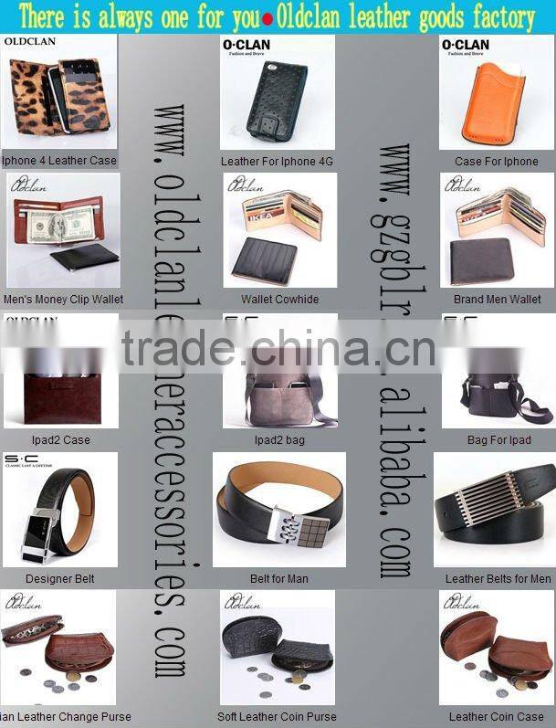 100% Genuine leather for Ipad2 case are made by Ipad2 case profesional factory