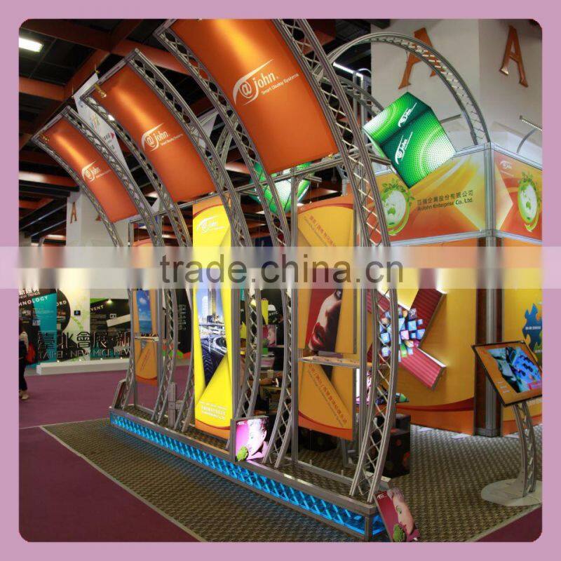 Glass window light box display