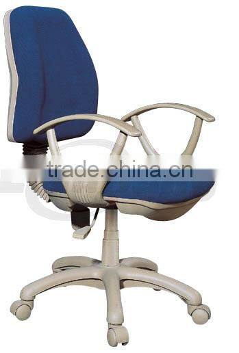 modern fabric chair / plastic back chair with wheel