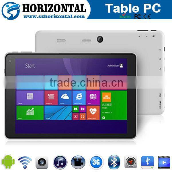 High configuration China manufacturer windows10 tablet pc with dual camera
