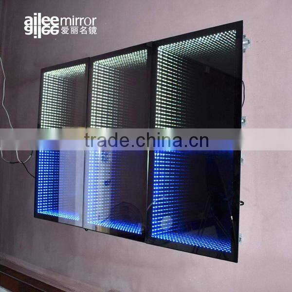 led mirror light,fashionable cheap round magnifing cosmetic mirror