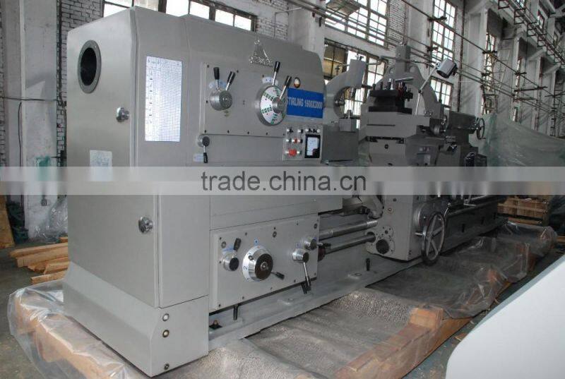 CWA6185x2000 4 tons load heavy duty metal lathe machine