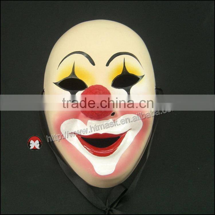 Hot Sales Jester Rigid Plastic Clown Mask Cartoon Show Mask Will Partyl Mask The Adults And Kids Can Wear