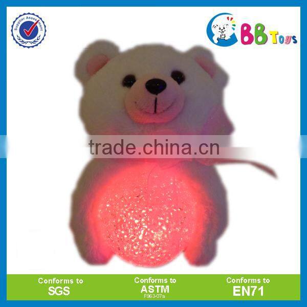 Stuffed plush teddy bear/LED teddy bear