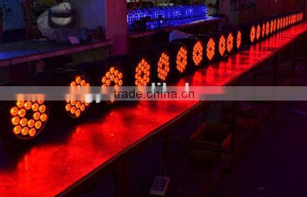 high effect 18x10w rgbw 4 in 1 mini dj led par light