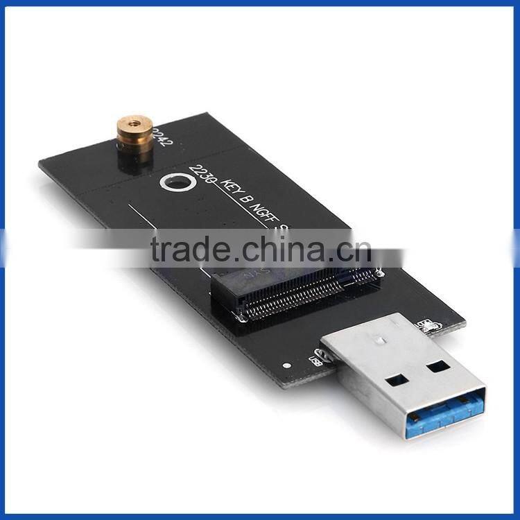 USB3.0 to SATA Based 2230/ 2242 M.2 NGFF SSD Portable Hard Disk Driver External Enclosure Storage Case