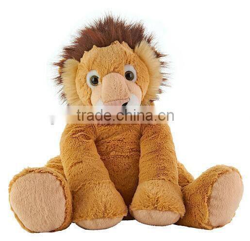 High quality plush soft king lion stuffed king lion toy/plush lion toy