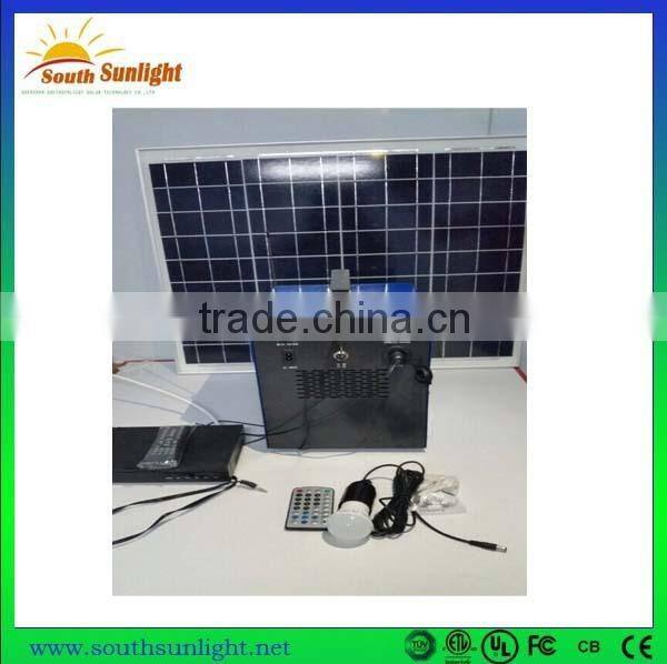 New design China 50W TV portable solar power system or solar energy home system with tv in a low price