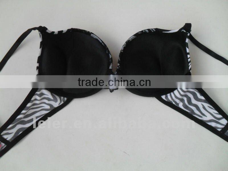 butterfly lace extreme push up bra