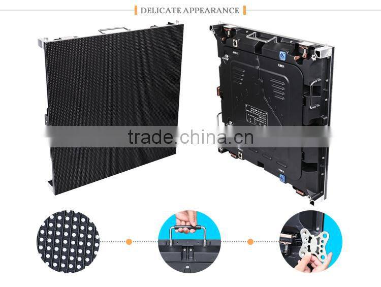 2015 New Aluminum diecast Indoor led screen 5050 smd led display screen indoor