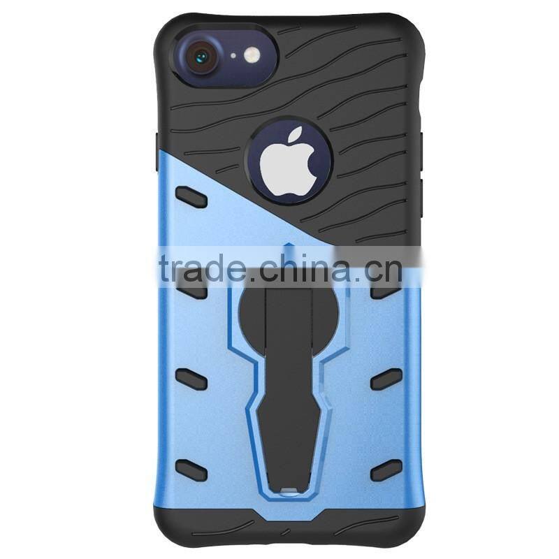 Battle armor air bag anti fall support phone case for iphone 7/7 plus