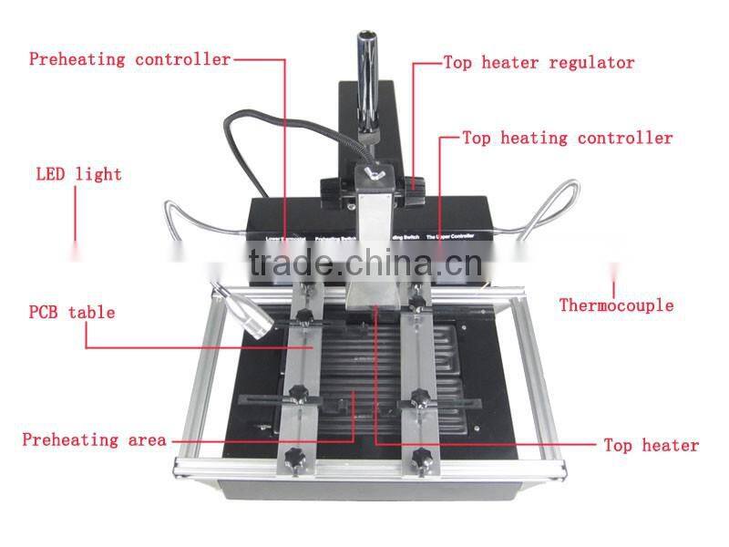 LY M770 Infrared Soldering BGA Rework Machine/Station, upgraded from M760 for Leaded & lead-free working