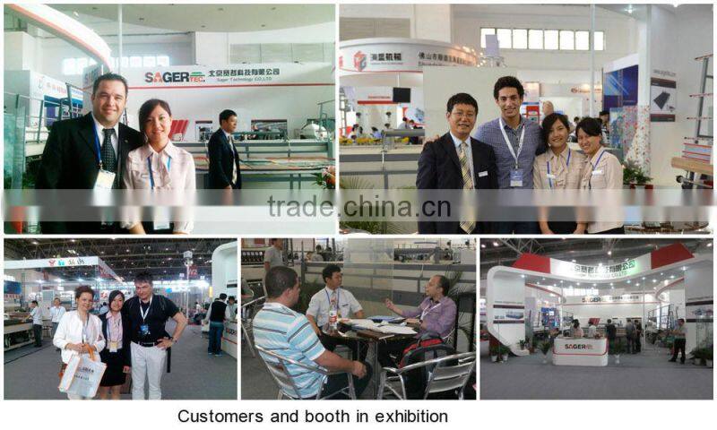 hot automatic glass shaped edger for cnc