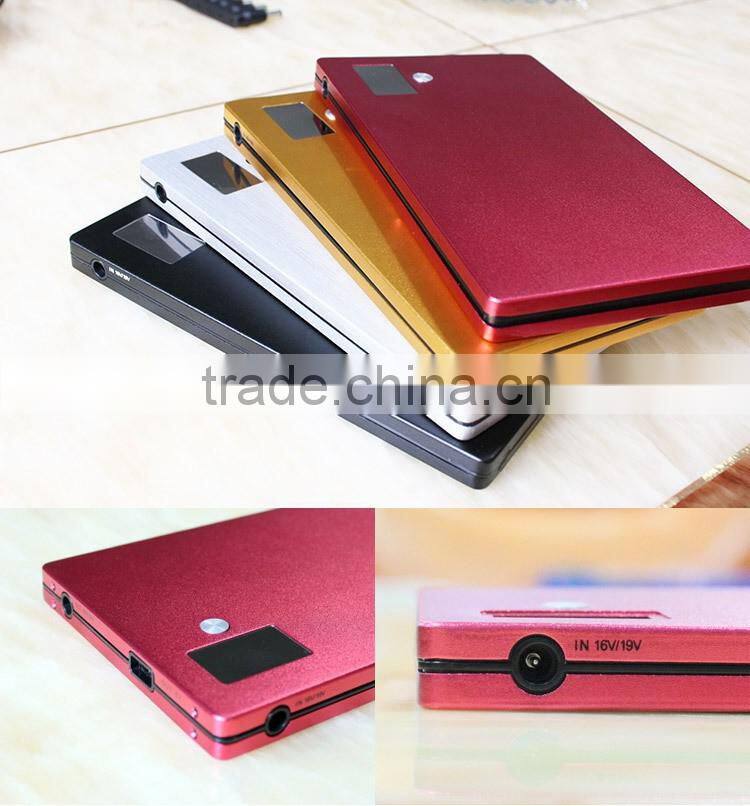 External Battery Backup Universal Portable Laptop Power Bank 20000mAh 19V