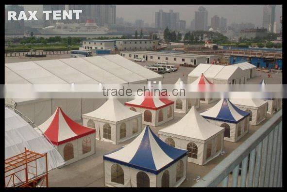 colorful trade show tent