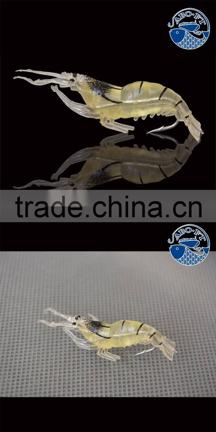 2016 flavored soft shrimp with artificial shape soft lure