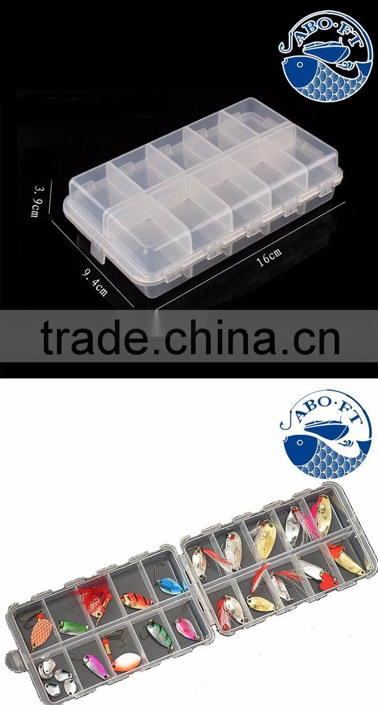 2016 wholesales price best sell 20 slot bags rotating sequins lure set