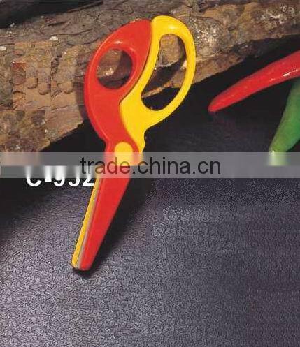 S/S+ABS 13.8*4.7*0.8 Practical manual scissors/safety scissors/children's scissors/professional scissors/kids scissors