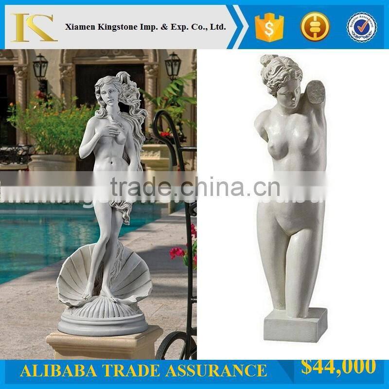 China manufacturer hand craved nude lady stone statue (Direct Factory + Good Price )