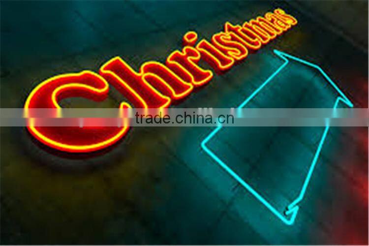 Go!! Christmas Party Neon Tree LED Scrolling Bar Sign