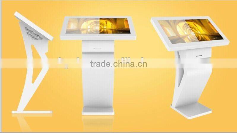 46" touch screen all in one pc core wifi linux digital photo frame lcd advertising display for shopping mall industrial kiosk