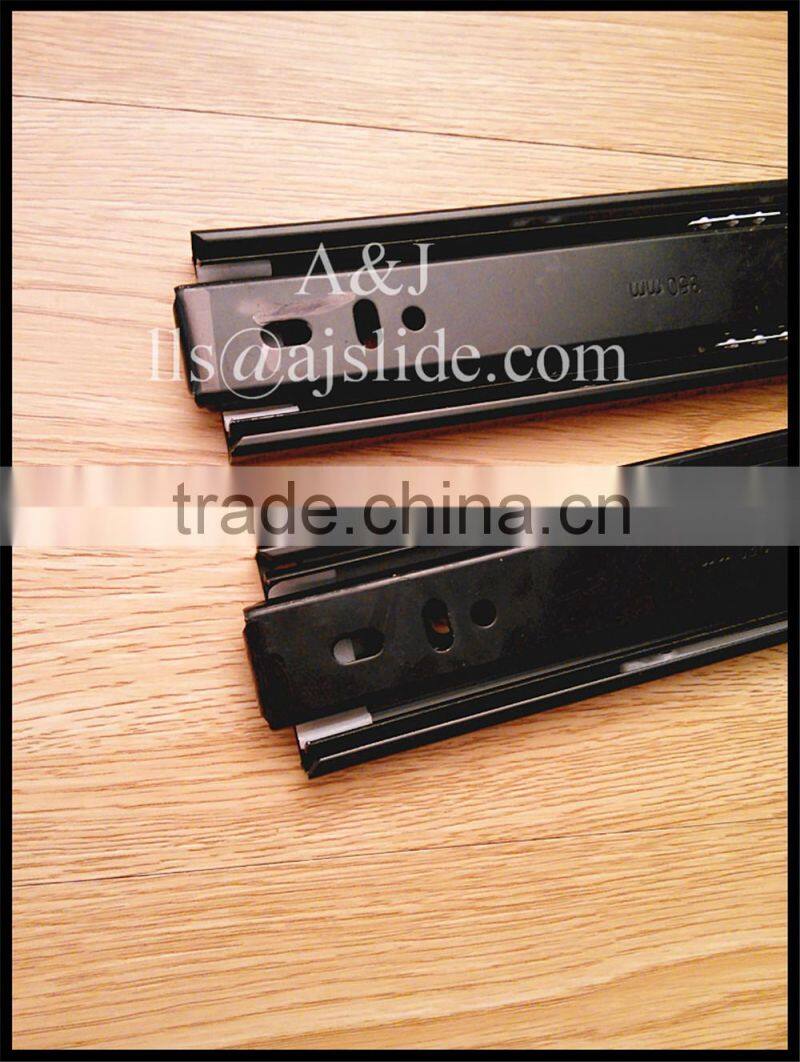 Kitchen partial extension push open drawer slides