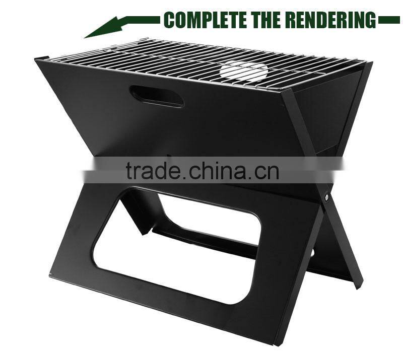 cast iron charcoal bbq grill