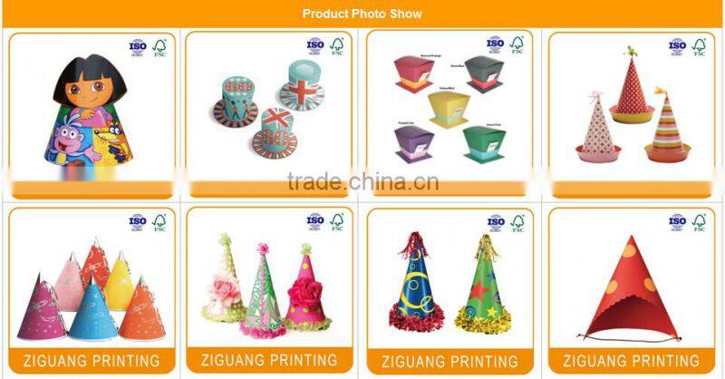 Custom design adult party hats