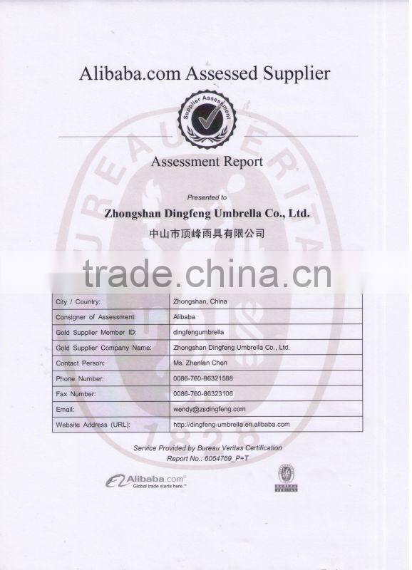 Advertising mini pagoda parasol umbrella parts with fiberglass dog