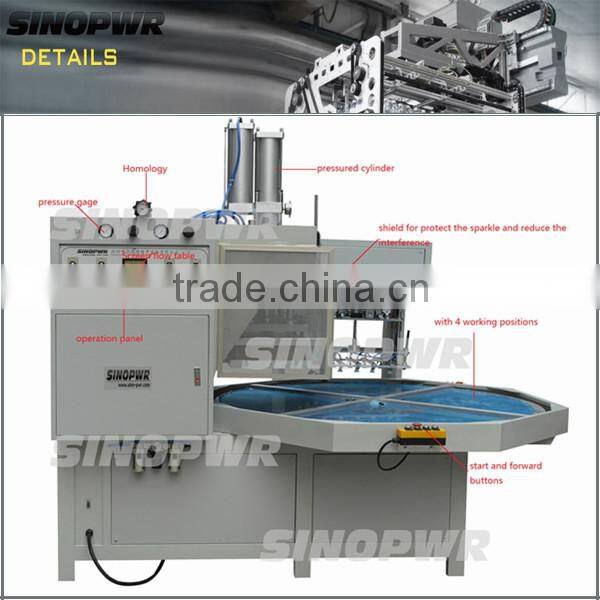High frequency 8kw double blister automatic packing machine