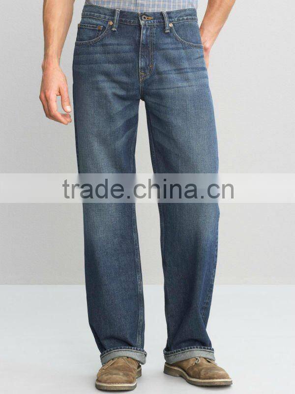 Factory price wholesale winter fashion Relaxed mens jeans