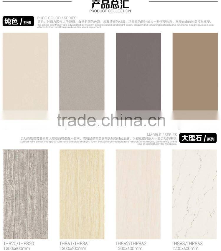 Full body 4.8mm Thin lamina tiles