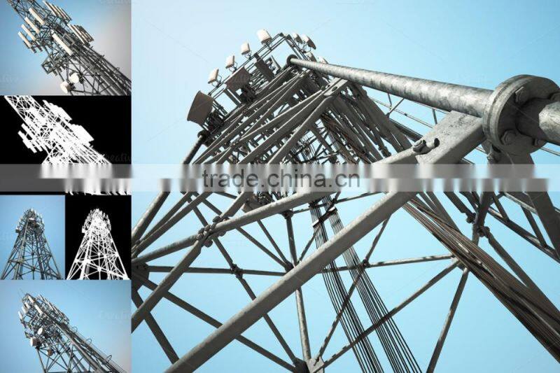 OEM made hot dip galvanized hydraulic mast light tower