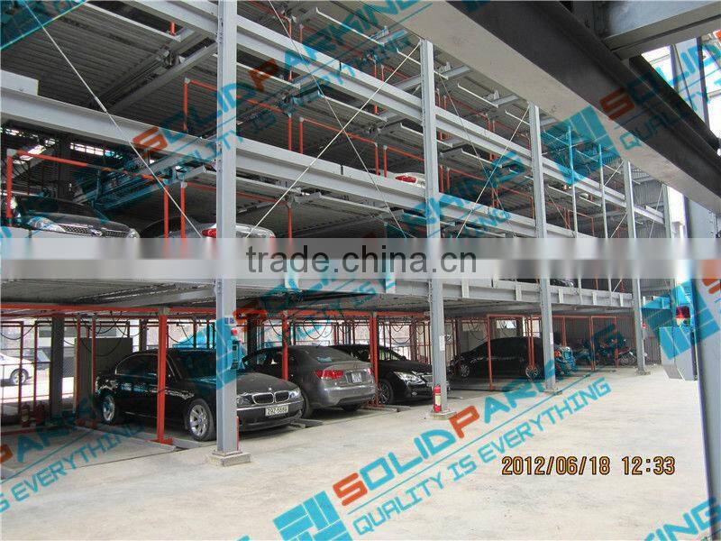 PLC controlled Motor Driven Multi-StackerParking Series Hydraulic Driven Smart Car Parking Lift