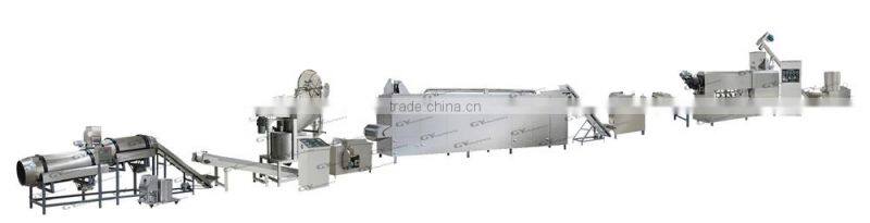 Automatic Fried Flour Bugle Snacks Pellets Food Machine