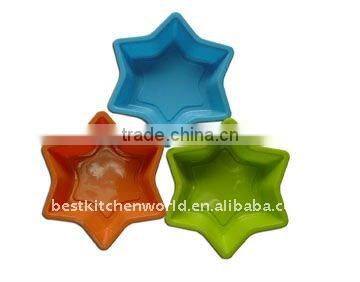 6 cups silicone baking mould