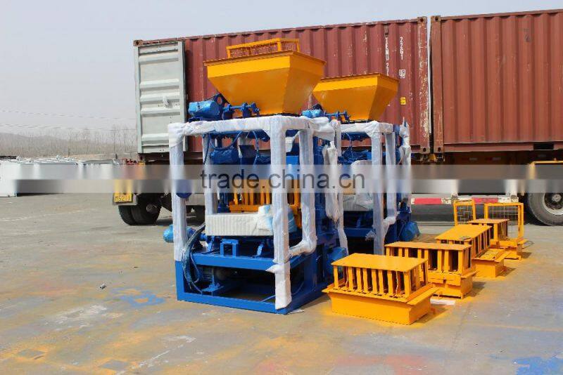 Multi purpose concrete block making plant price qt40-1