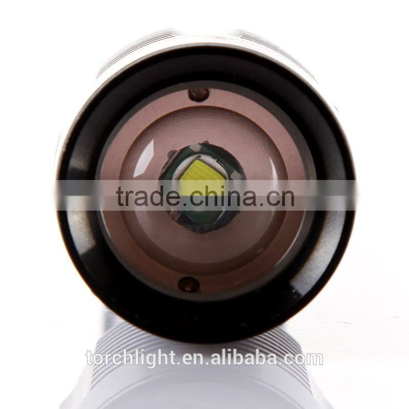 Mini Handy Portable Outdoor Zoomable Adjustable Focus CRE E XM-L T6 5 Modes 2000LM LED Flashlight Torch Light Lamp