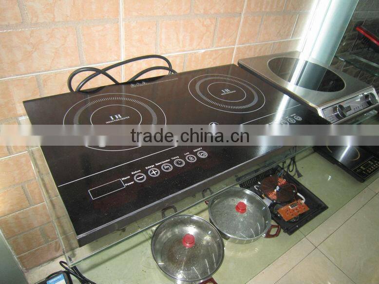 Dubai professional electrical appliances/Plastic double induciton cooker