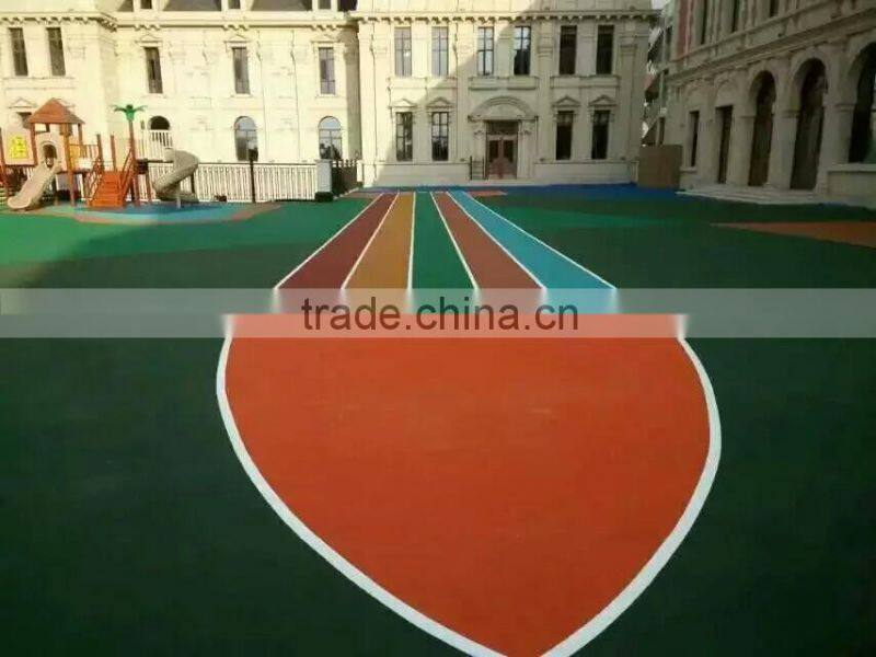 Aging resistance colorful rubber sport floor/ EPDM playground rubber floor mat