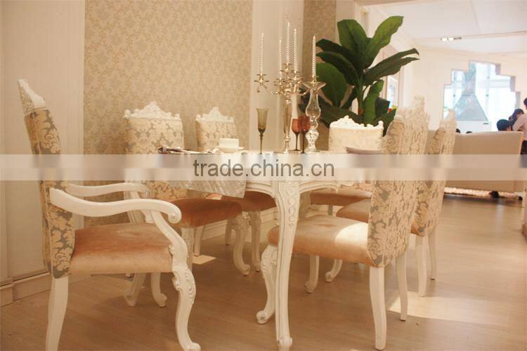 high quality 5428# antique classic fabric sofa