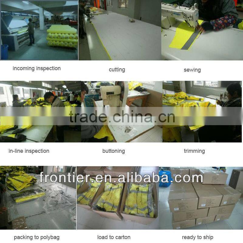 High visibility EN20471 safety lamb fleece jacket