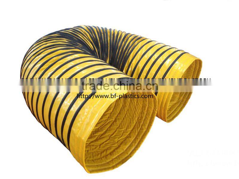 pvc coated fabric with rubber cotton insulated duct
