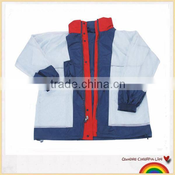 Adult outwear waterproof raincoat fabric