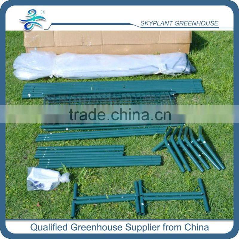 Metal poly tunnel garden yard greenhouse for agriculture