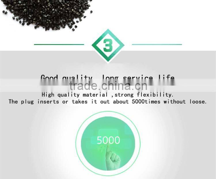 Square Internetional standard output socket