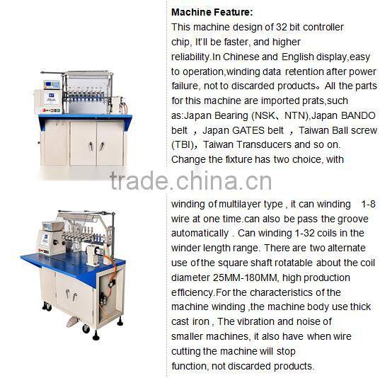 Electric wire winding machine,motor coil winding machine,motor winding machine