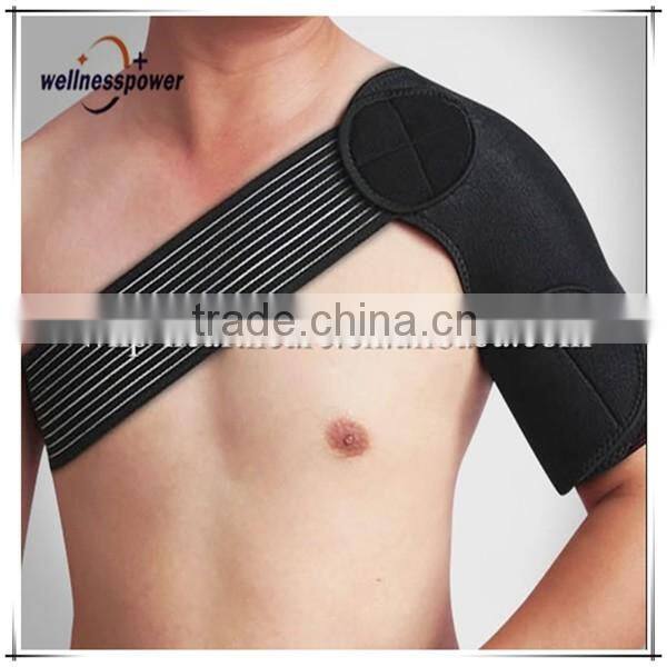 2016 Adjustable Neoprene shoulder brace Single Shoulder Support Belt Protection Fit